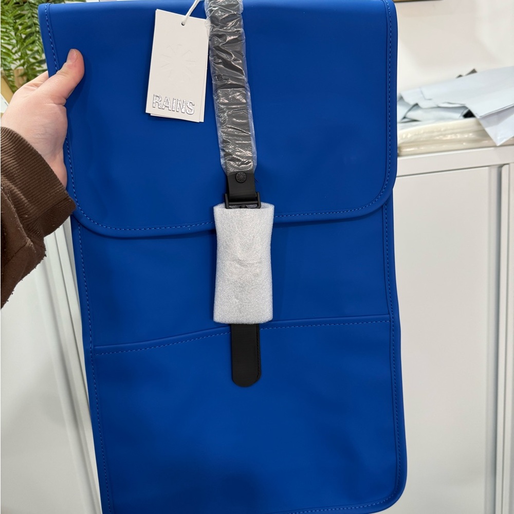 Rains Blue Men's Bag
